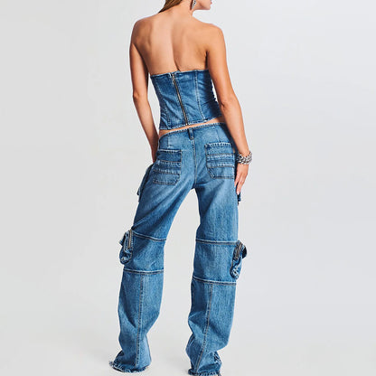 Douce Froidure Multi Cepli Kot Pantolon