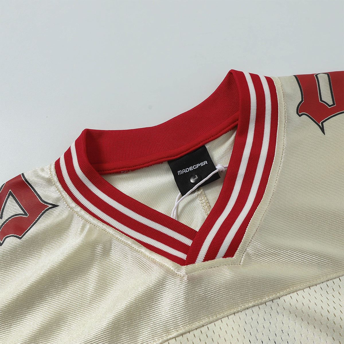 Cream '69' Football Jersey