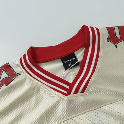 Cream '69' Football Jersey