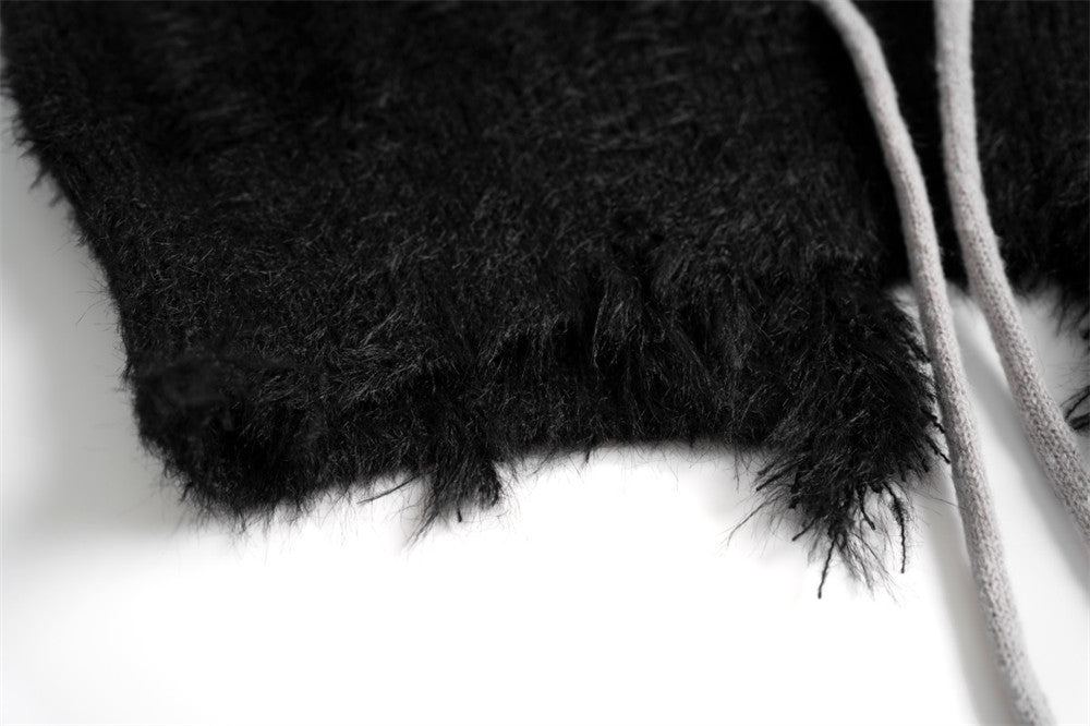 Snøra Bağcıklı Balıkçı Yaka Triko Kazak