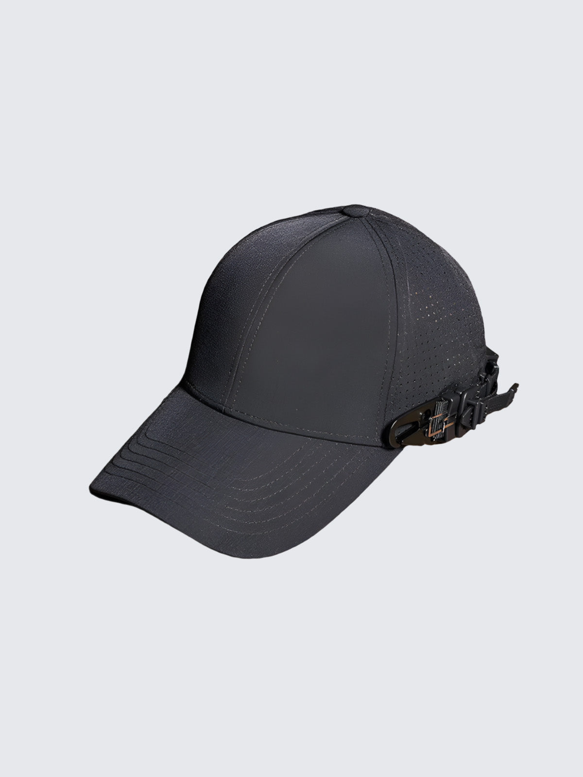 Plain Black Adjustable Cap