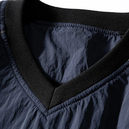 AIMATARGET Color Block Long Sleeve Over Jacket