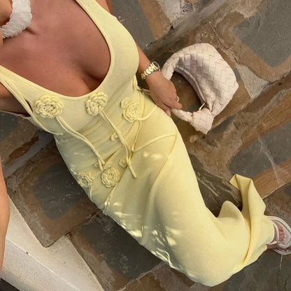Rebelle Fleur Çiçekli Plaj Elbisesi