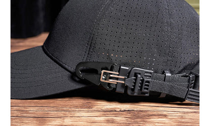 Plain Black Adjustable Cap