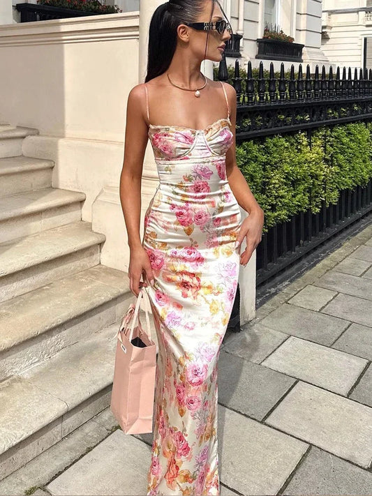 Sonia Bate Çiçek Baskılı Bodycon Elbise