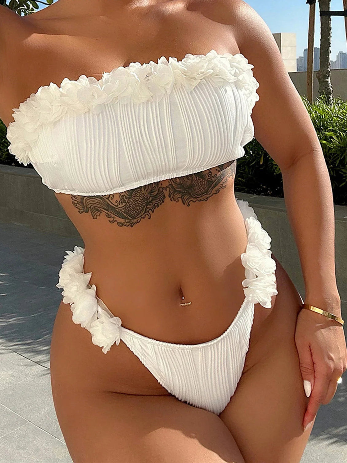 Ocean Spell Fırfırlı Bikini