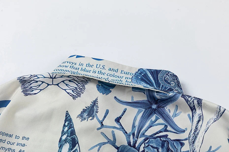 Marine Life Underwater World Short Sleeve Shirt