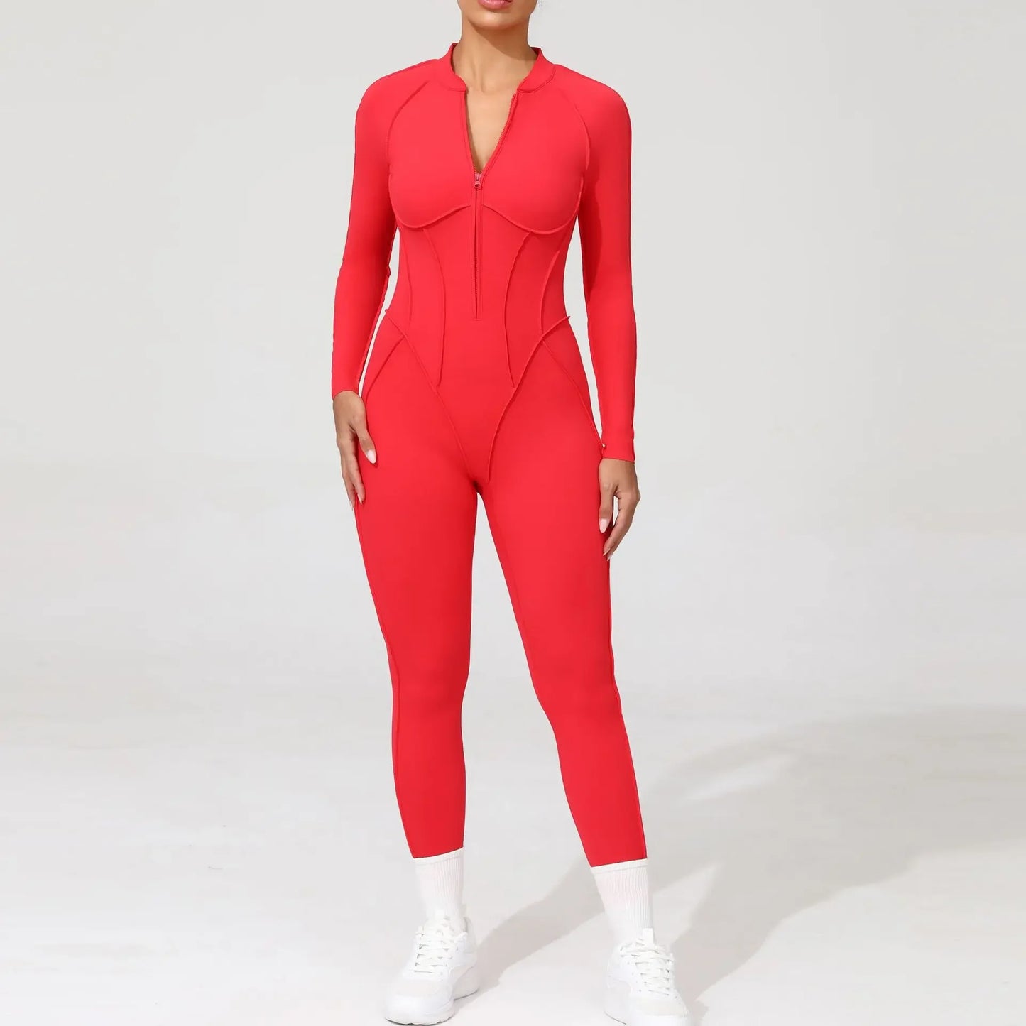 Dare2Luzz Sırtı Açık Uzun Spor Tulum