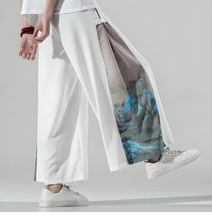 Split-Side Hakama Pants