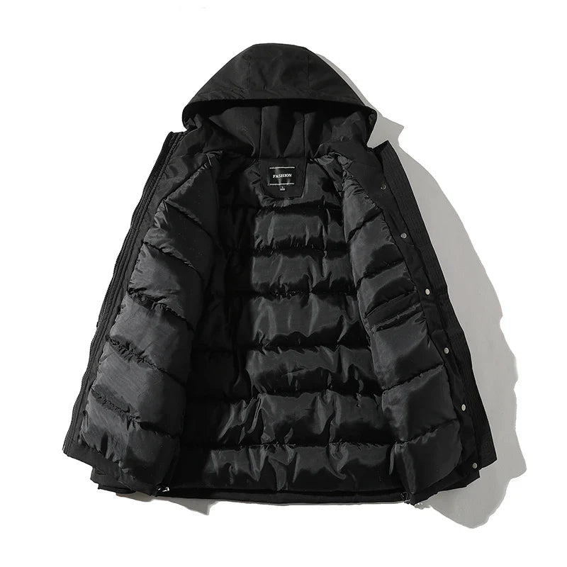 Color-Block Puffer Jacket