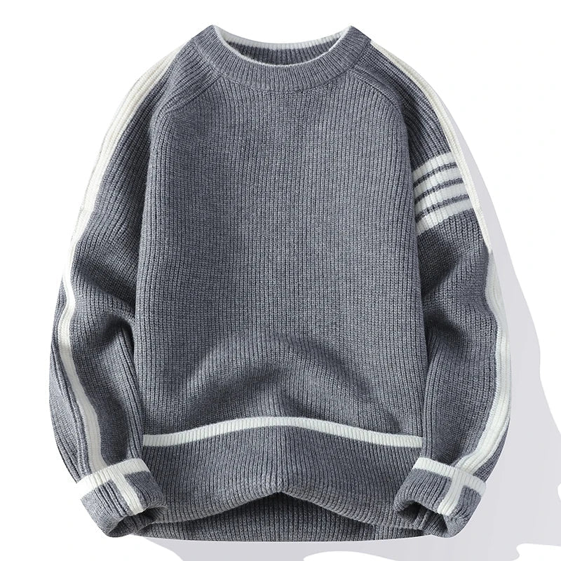 Borderline Knit Pullover