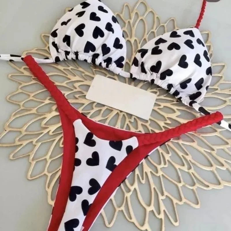 Neon Oasis İki Parça Brezilya Model Bikini