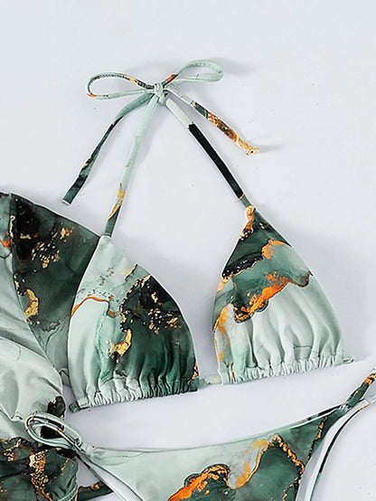 Tidal Bliss 4 Parça Bikini Cover Up Seti