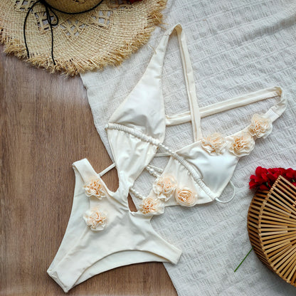 Eden Floral Tek Parça Mayo