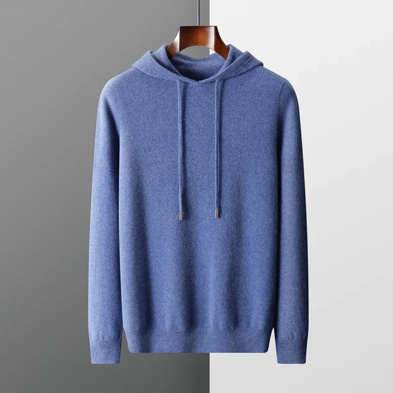 Castillo Merino Wool Pullover Hoodie