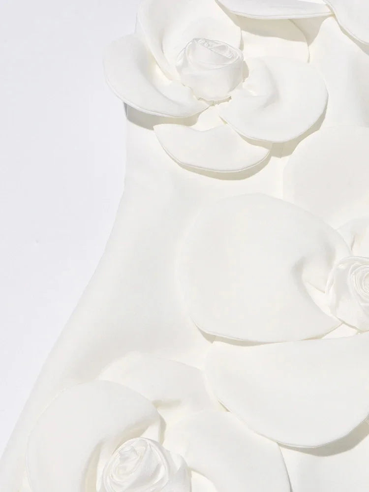 Gabriella Savannah Çiçek Aplikli Mini Elbise