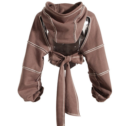 Diana Cropped Pullover Hoodie