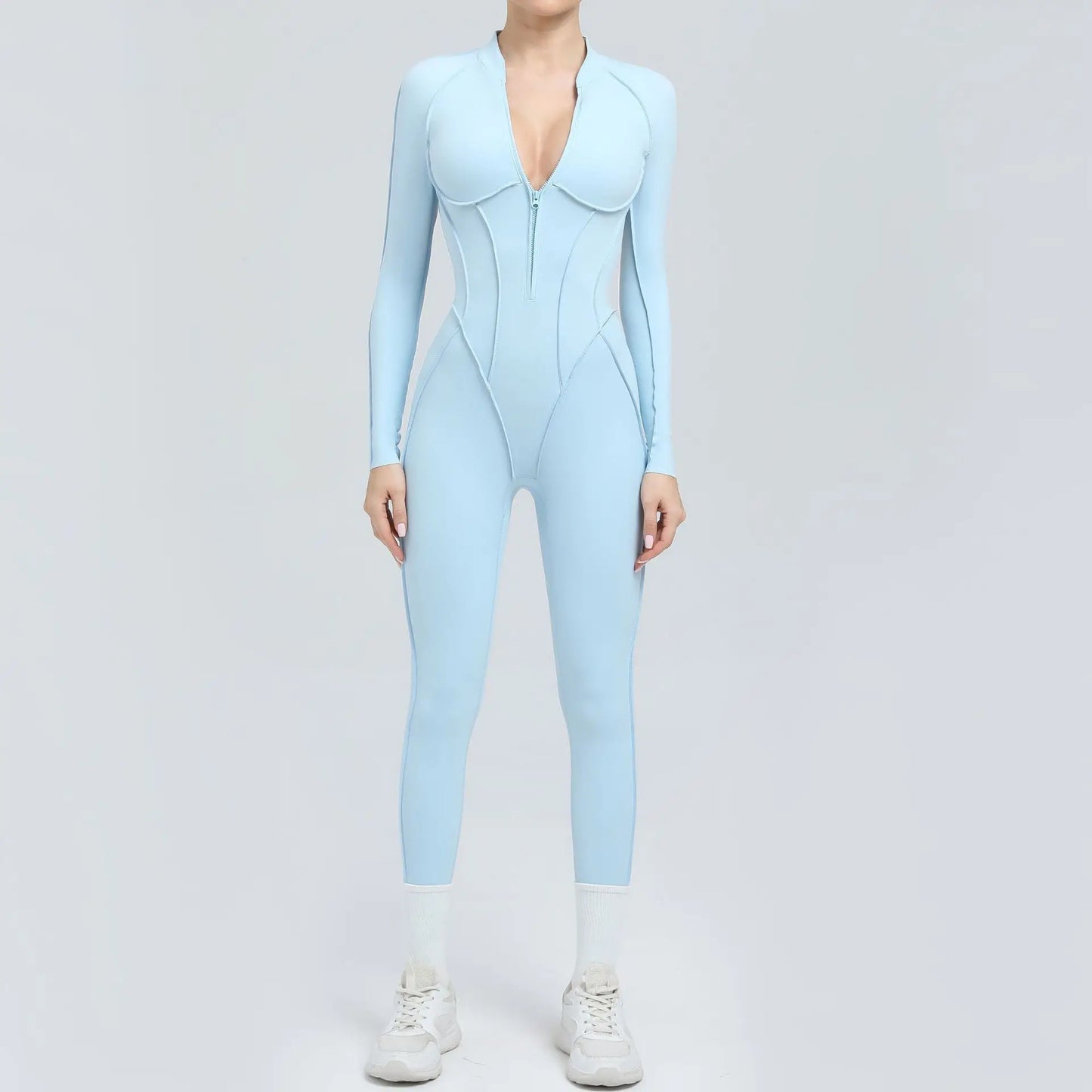Dare2Luzz Dikişsiz Kısa Spor Tulum