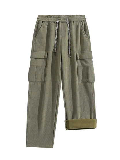 Corduroy Fleece Lined Sweatpants