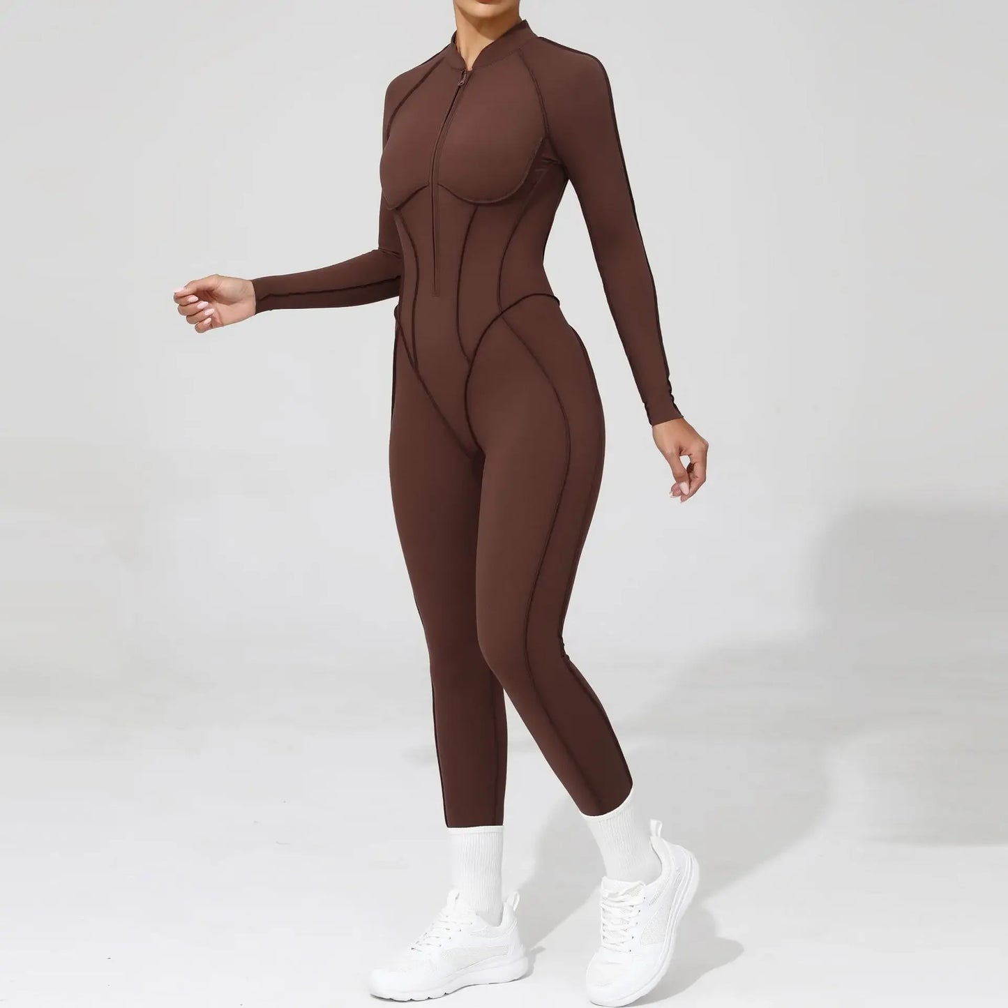 Dare2Luzz Sırtı Açık Uzun Spor Tulum