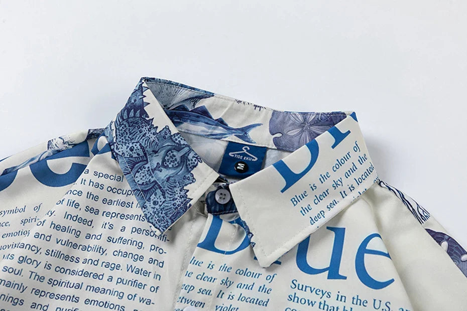 Marine Life Underwater World Short Sleeve Shirt