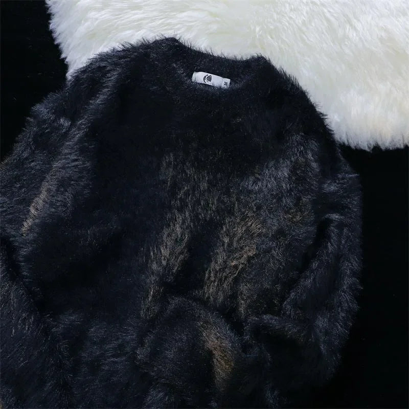 Warm Knit Sweater Men And Women