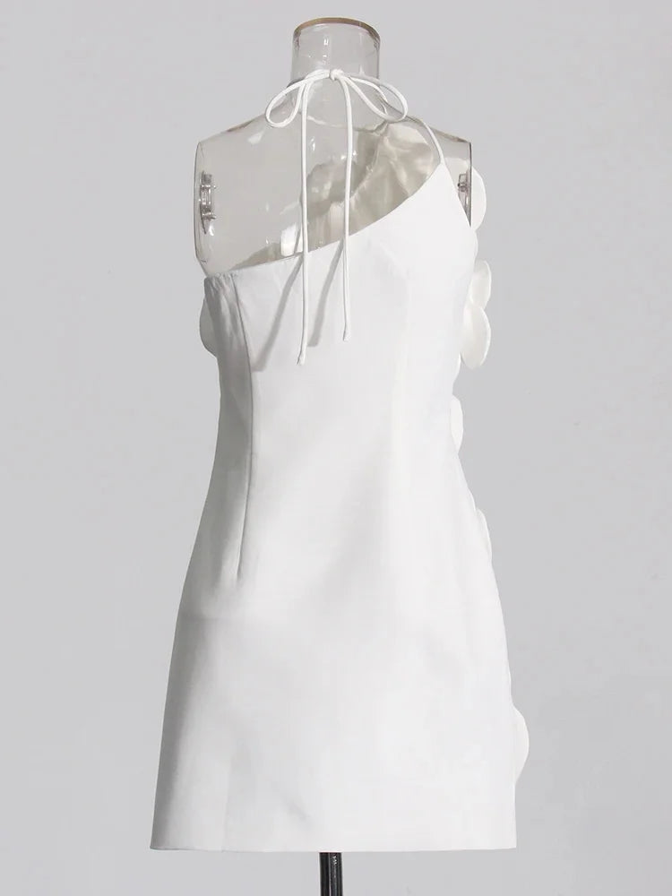 Gabriella Savannah Çiçek Aplikli Mini Elbise