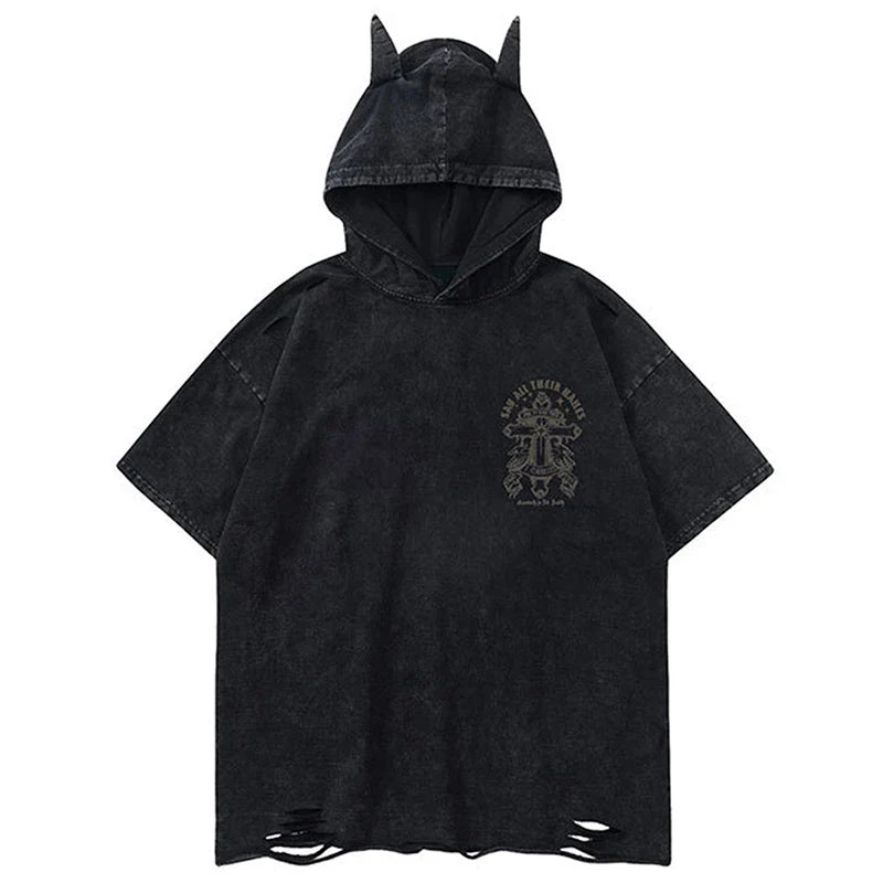 Say All Their Names Devil Horns Hoodie