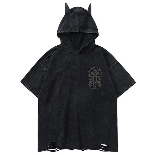 Say All Their Names Devil Horns Hoodie