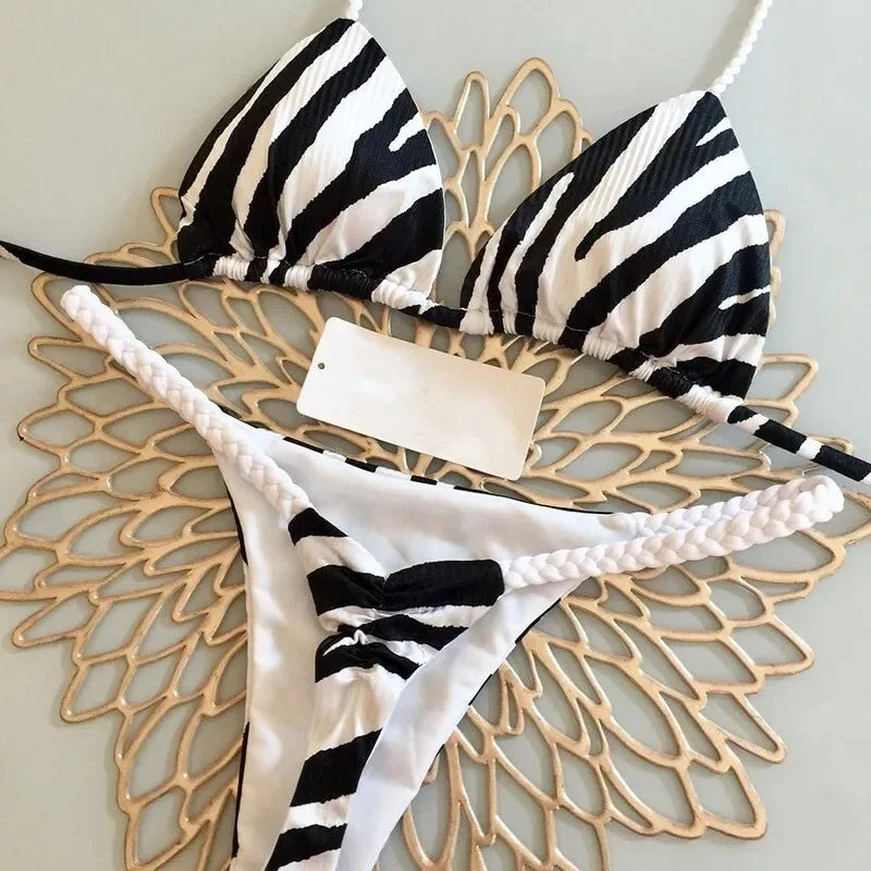 Neon Oasis İki Parça Brezilya Model Bikini