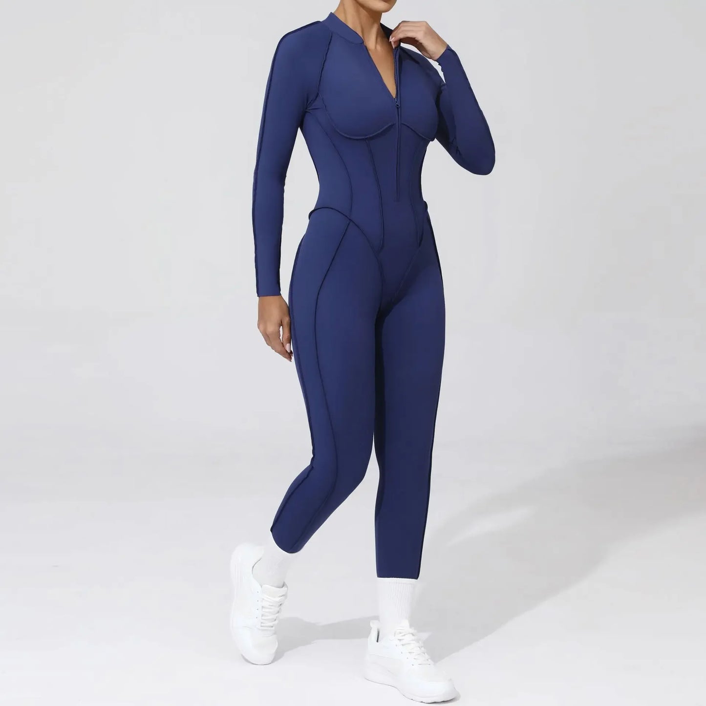 Dare2Luzz Sırtı Açık Uzun Spor Tulum