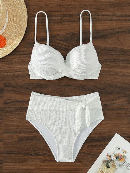 Malibu Muse Beyaz Bikini Set
