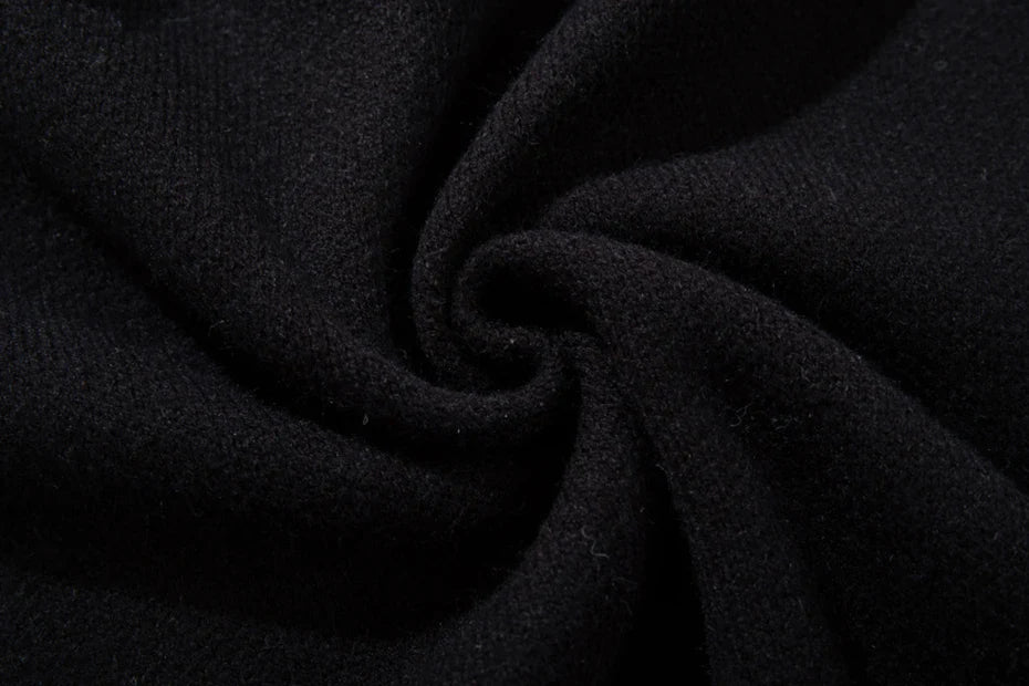 Skull Star Knitted Sweatshirt