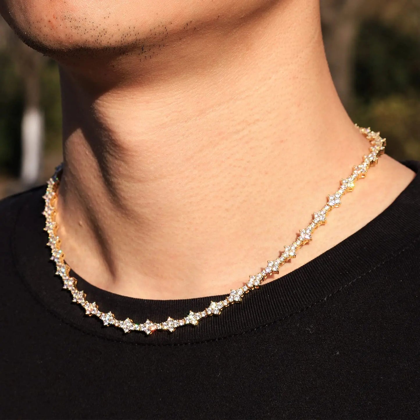 Iced Out 5A Cubic Zirconia Necklace