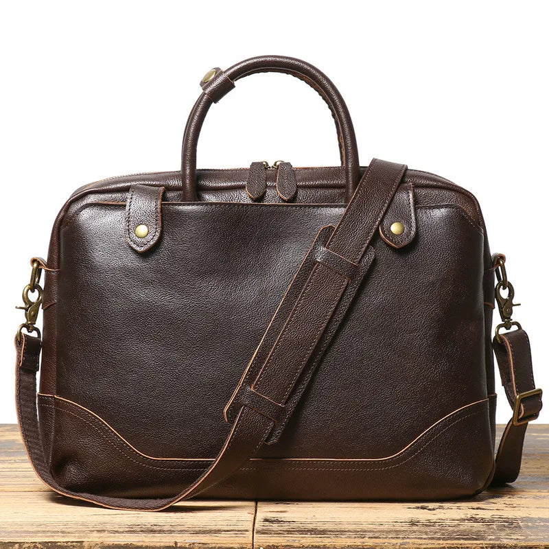 Luzz Hakiki Deri Erkek Çanta