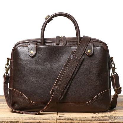 Luzz Hakiki Deri Erkek Çanta