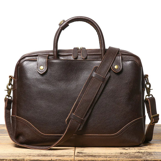 Luzz Hakiki Deri Erkek Çanta