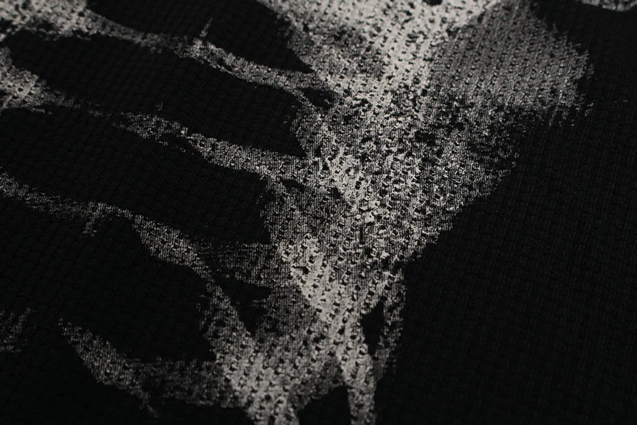 Skeleton B-Heart Graphic Sweatshirt