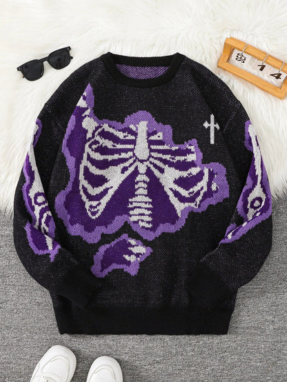 Pyro Skeleton Pullover Sweater