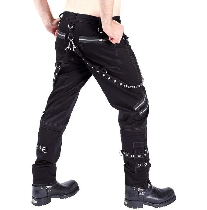 Men's  Punk Rock Bondage Pantolon