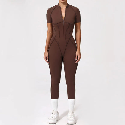 Dare2Luzz Dikişsiz Kısa Spor Tulum