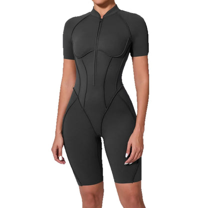 Dare2Luzz Dikişsiz Kısa Spor Tulum