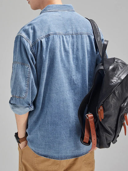 Denim Utility Shirt