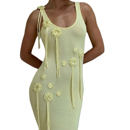 Rebelle Fleur Çiçekli Plaj Elbisesi