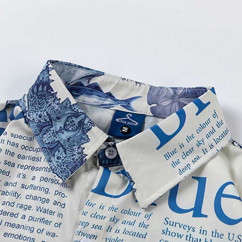 Marine Life Underwater World Short Sleeve Shirt