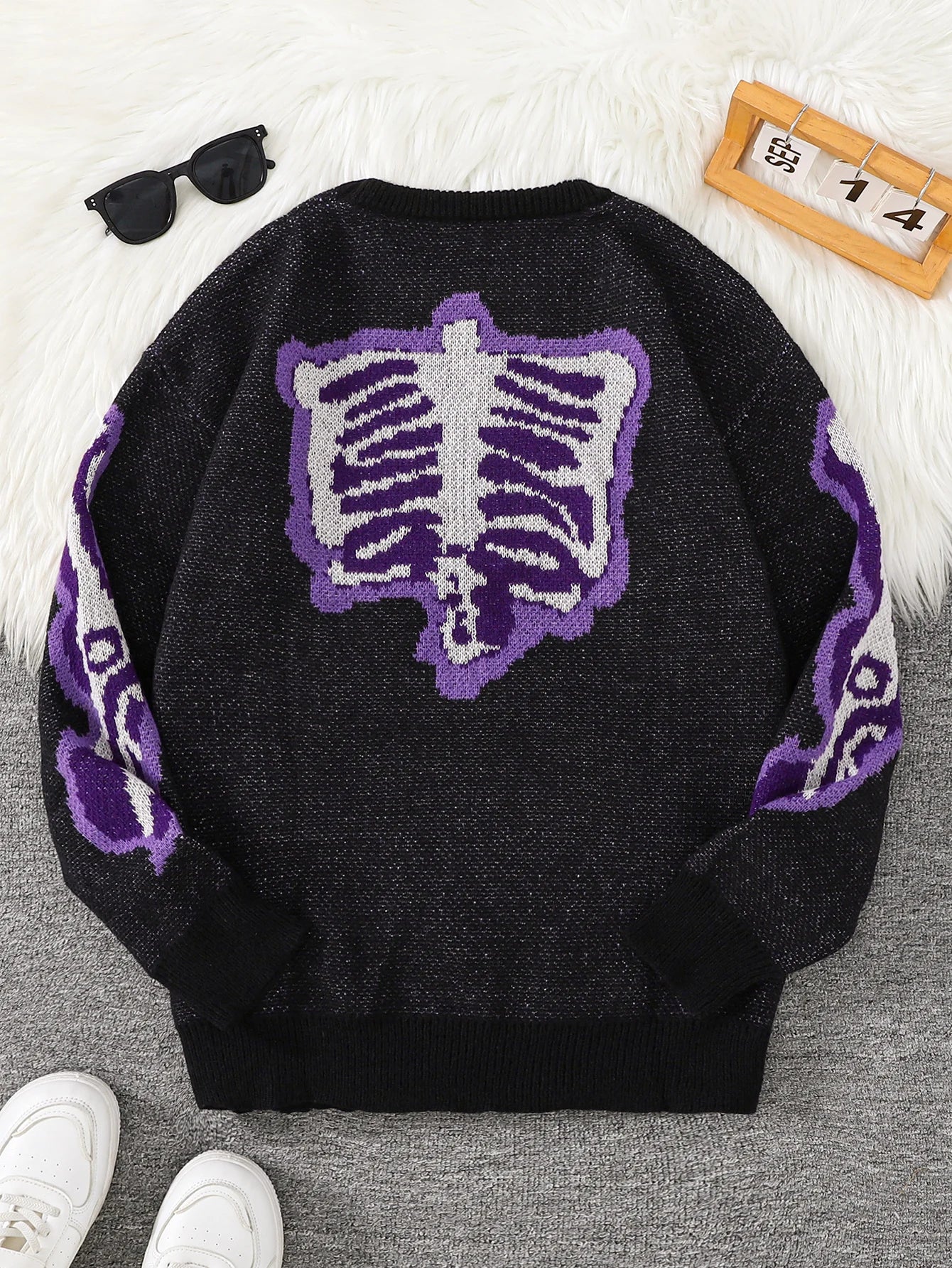 Pyro Skeleton Pullover Sweater