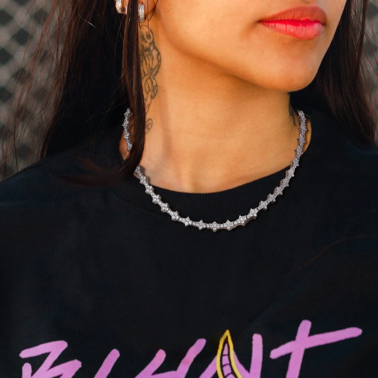 Iced Out 5A Cubic Zirconia Necklace