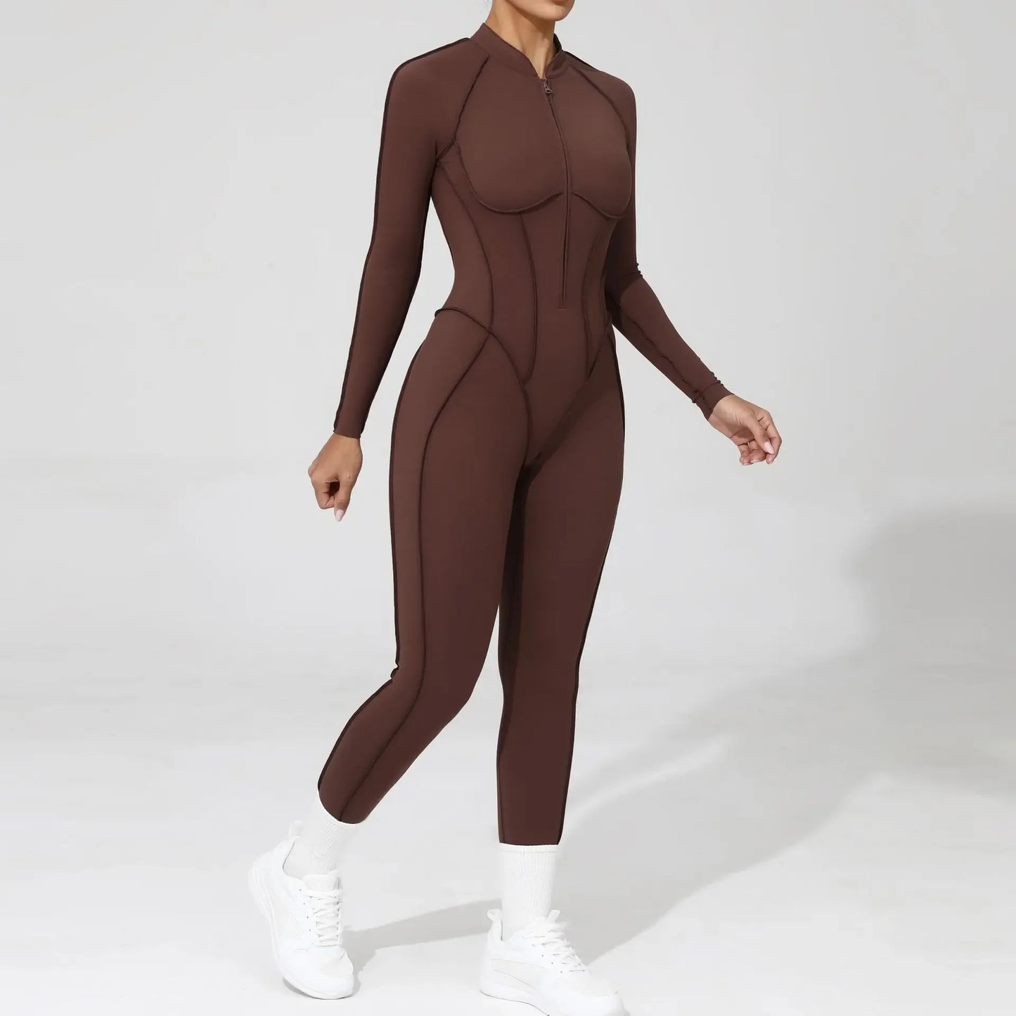 Dare2Luzz Sırtı Açık Uzun Spor Tulum