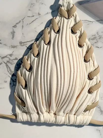 Coconut Sunset Brazilian Bikini Set