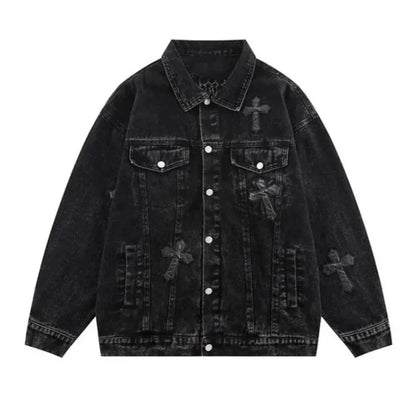 Cross Denim Jacket